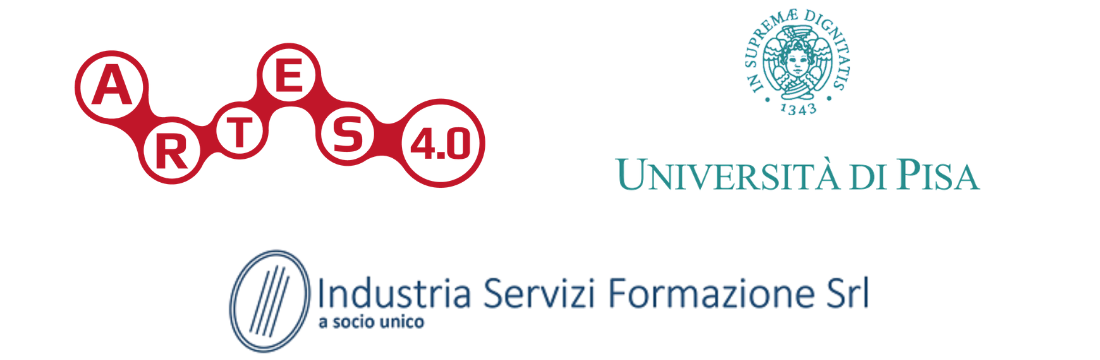 Logo ARTES 4.0 e UniPi